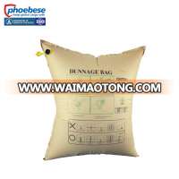 Kraft Paper Self Inflating Recycle Container Air Dunnage Bag